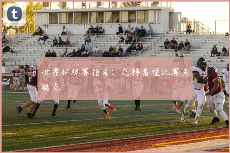 世界杯观赛指南:怎样看懂比赛关键点