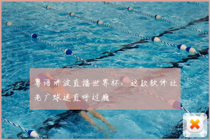 粤语讲波直播世界杯，这款软件让老广球迷直呼过瘾