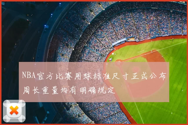 NBA官方比赛用球标准尺寸正式公布周长重量均有明确规定