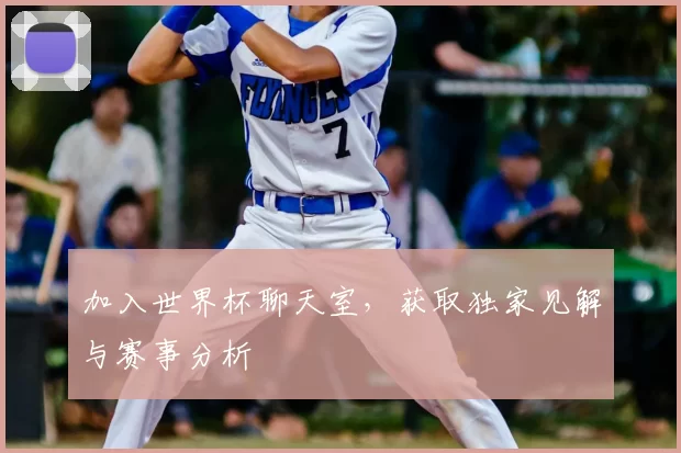 加入世界杯聊天室,获取独家见解与赛事分析